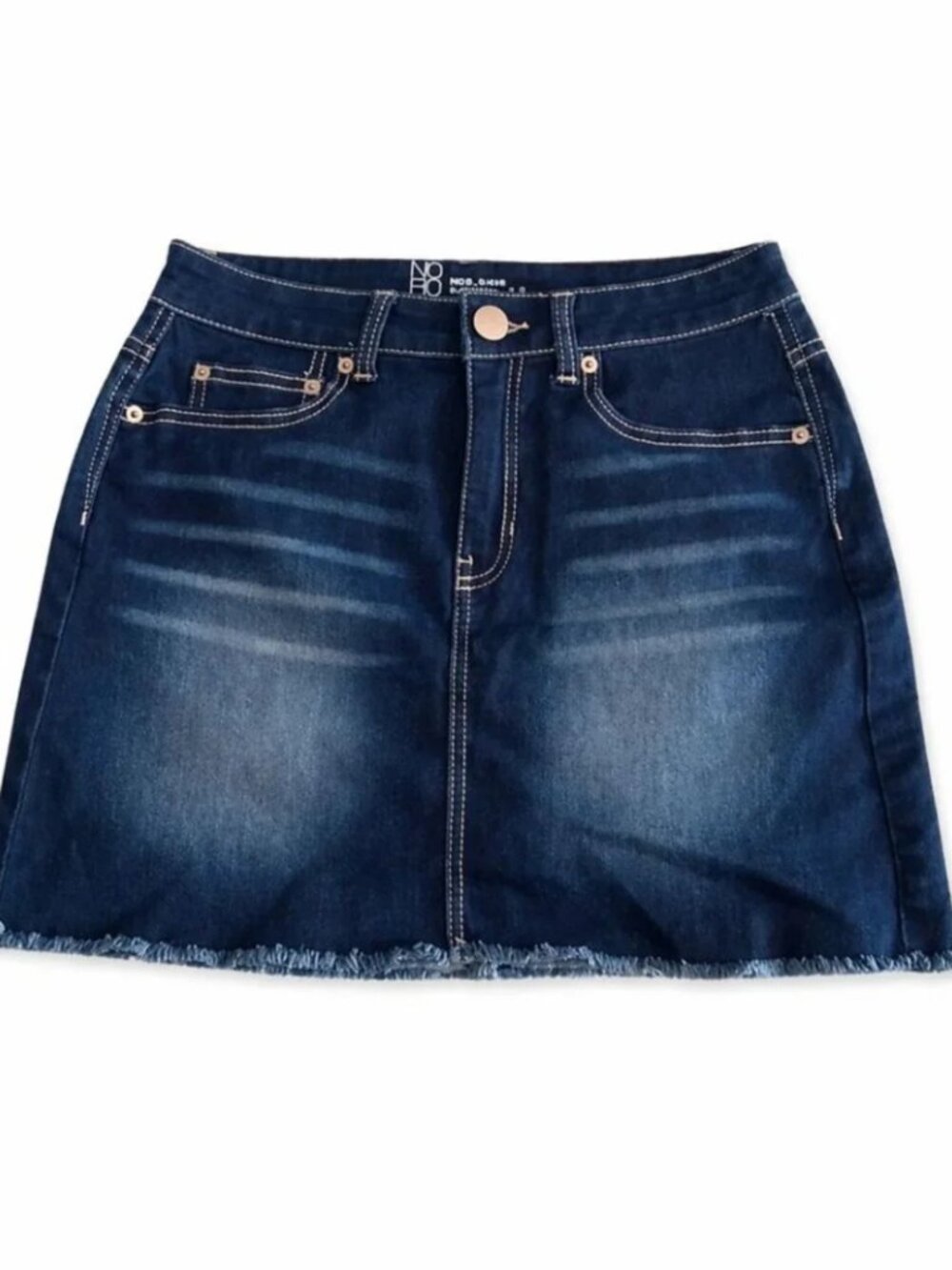 NOBO Denim Stretch Pencil Skirt